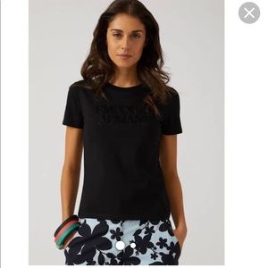 Armani collezioni black t shirt (no logo)